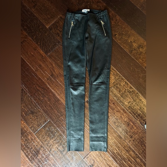 BAUM 💯 lamp skin leather pants with zippers - Picture 4 of 11
